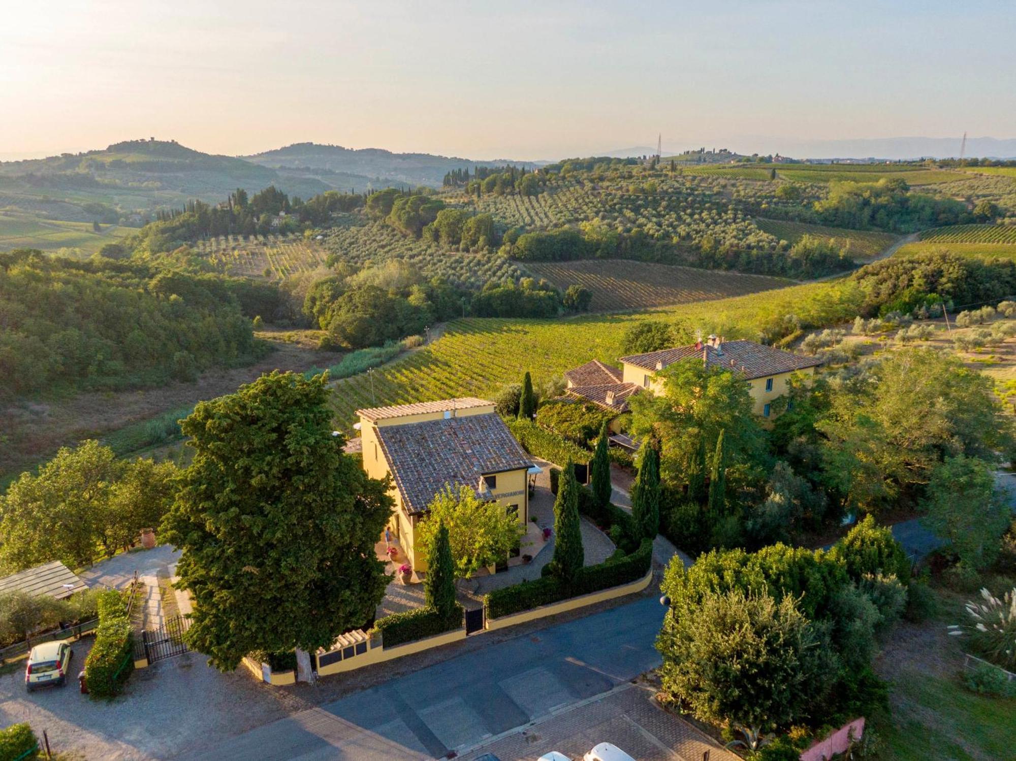 Tavarnelle Val di Pesa Podere Vergianoni Immerso Nelchianti Con Piscina מראה חיצוני תמונה